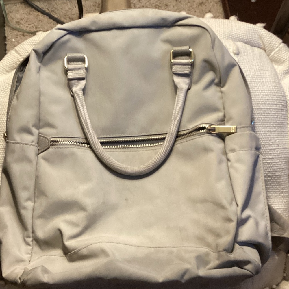 Stylish Gray Backpack for Women